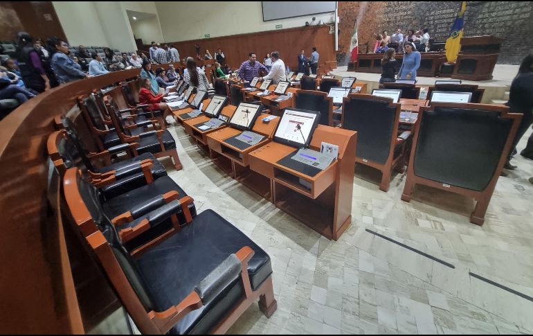 La fracción de Morena presentó un paquete de cinco iniciativas para modificar la nueva legislación. EL INFORMADOR/R. Rivas