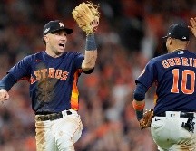 Fue al cierre del primer tercio del encuentro cuando el antesalista de Houston entró a la caja de bateo, y con un tablazo que se fue por todo el jardín izquierdo Bregman se llevó por delante a Martín Maldonado y Yordan Álvarez. AP / E. Gay
