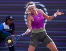 Con parcial de 6-3 en el último set, Azarenka selló su pase a Semifinales y se ganó la ovación del público entero. EL INFORMADOR / C. Zepeda