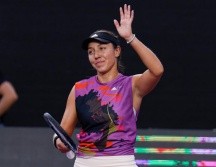 Jessica Pegula salió con la determinación que le caracteriza al terreno de juego del Estadio AKRON de tenis. EL INFORMADOR / C. Zepeda