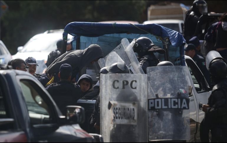 Los operativos derivaron en un enfrentamiento la tarde del jueves. SUN/ARCHIVO