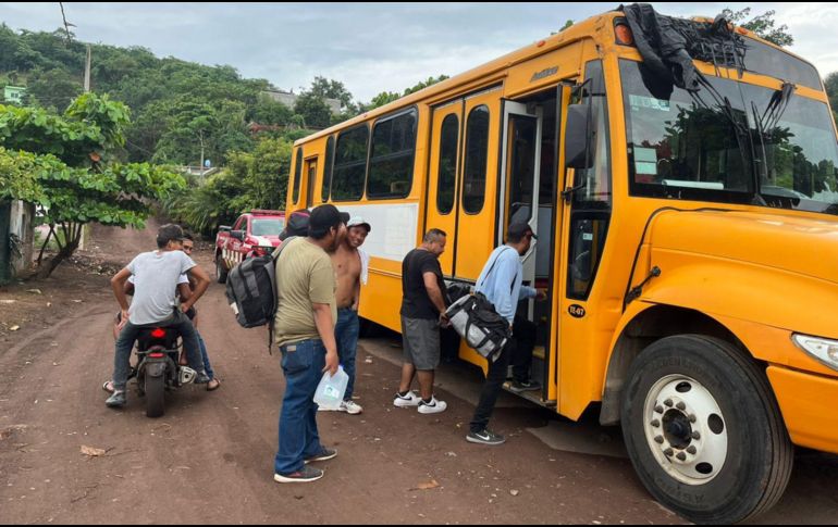 Protección Civil ha evacuado a 270 personas del municipio de La Huerta; a 33 de estas, se les proporcionó asistencia en albergues dentro de este municipio. ESPECIAL