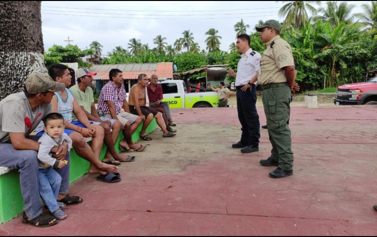 Ante esta situación, autoridades de los tres niveles de gobierno continúan alerta y trabajando en acciones preventivas con el fin de salvaguardar el bienestar de la población en las Costas de Jalisco debido al paso del huracán 