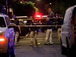 La tarde de este viernes 21 de octubre, tres personas fueron asesinadas a balazos al interior de un restaurante en la avenida Providencia. EFE/F. Atilano