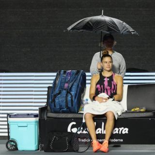 ¡Última hora! Suspenden por lluvia el duelo entre Maria Sakkari y Marie Bouzkova