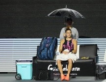 El partido se suspendió tras el primer set. EL INFORMADOR/A. CAMACHO