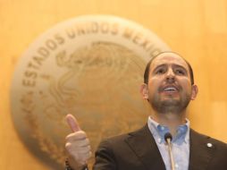Marko Cortés también lamentó la actitud desesperada del Gobierno para impedir que comparezcan ante el Congreso sus servidores públicos. ESPECIAL / PAN
