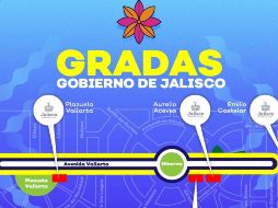 La zona de gradas del Gobierno de Jalisco serán gratuitas y abiertas al público, sin necesidad de boletos. ESPECIAL/Gobierno de Jalisco