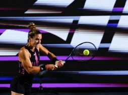 En la imagen Maria Sakkari durante el GDL OPEN AKRON. EL INFORMADOR / C. Zepeda