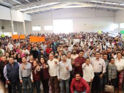 Invitaron a seguir haciendo equipo en favor de la Cuarta Transformación de la mano de Claudia Sheinbaum. ESPECIAL /