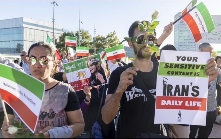 Desde principios de septiembre se han realizado manifestaciones en Irán tras la muerte de Mahsa Amini. EFE / ARCHIVO