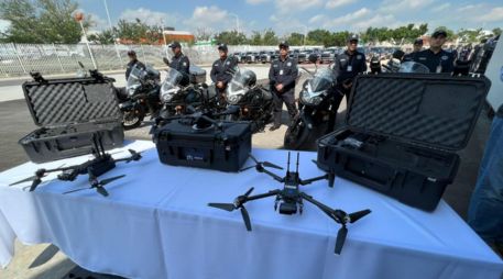 Para fortalecer las tareas de seguridad en Zapopan se contará con seis drones Skydio X2E. EL INFORMADOR/A. Navarro