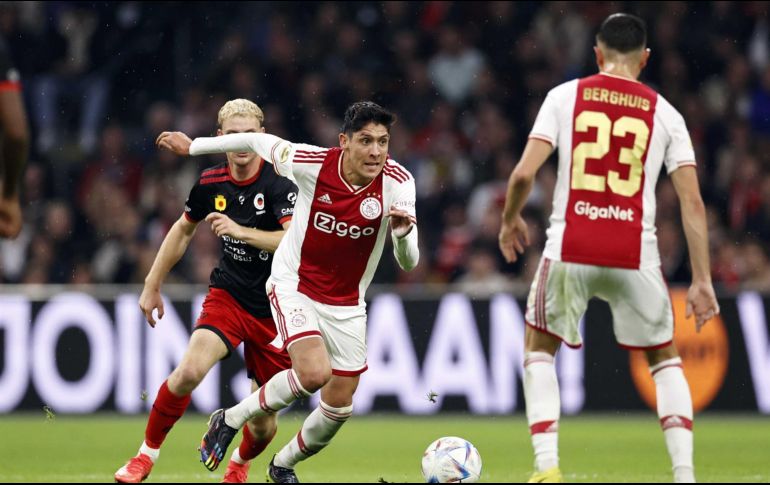 Edson Álvarez es un pilar del mediocampo del Ajax. EFE/ARCHIVO