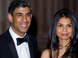 Rishi Sunak y Akshata Murty se conocieron cuando estudiaban en la Universidad de Stanford. GETTY IMAGES /