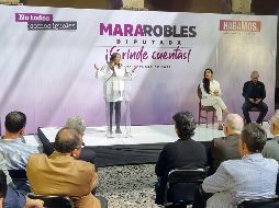 La diputada Mara Robles Villaseñor refrenda su respaldo a la Universidad de Guadalajara (UdeG). EL INFORMADOR / R. Rivas