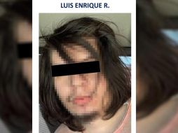 Luis Enrique “R” actualmente tiene 26 años y quedó a disposición del Juez de Control. ESPECIAL /