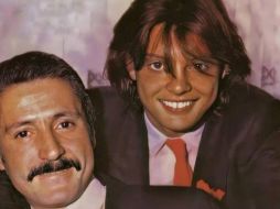 Luis Miguel junto a su padre, Luisito Rey. SUN/ARCHIVO
