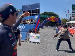 Sergio Pérez cumplió el sueño de un niño tapatío. ESPECIAL