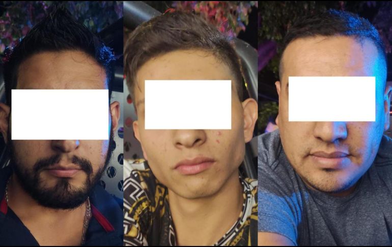 Los detenidos se identificaron como Juan Carlos 