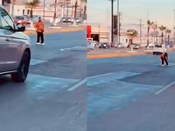 Un hombre reclamó los billetes como suyos, pero varias personas se negaron rotundamente a devolver el dinero. ESPECIAL