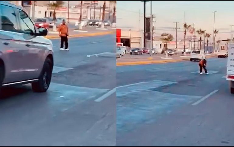 Un hombre reclamó los billetes como suyos, pero varias personas se negaron rotundamente a devolver el dinero. ESPECIAL