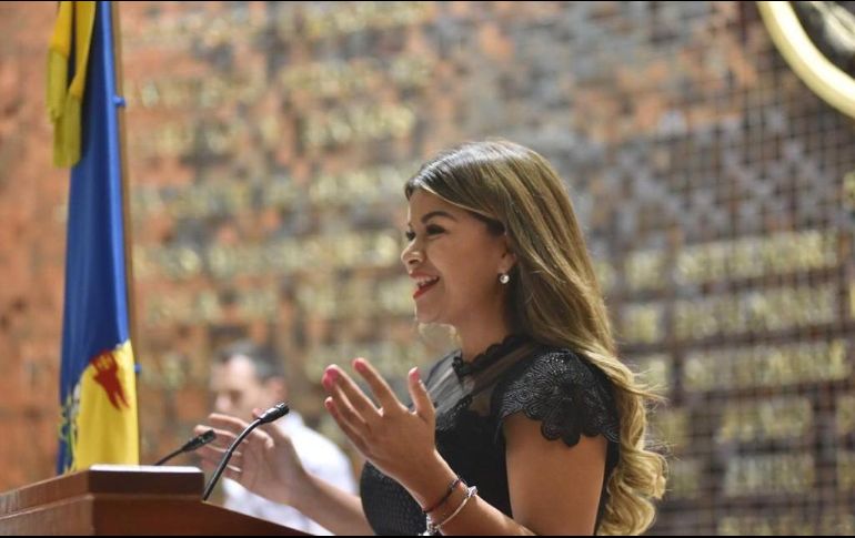 La diputada local del partido Movimiento Ciudadano, Gabriela Cárdenas Rodríguez, ha impulsado la creación en Jalisco de un Sistema Estatal de Cuidados. ESPECIAL