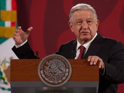 El Presidente López Obrador hizo un llamado a la población a no caer en psicosis por las recientes intoxicaciones en adolescentes de bachilleres en diferentes entidades de país. SUN/ G. Espinosa