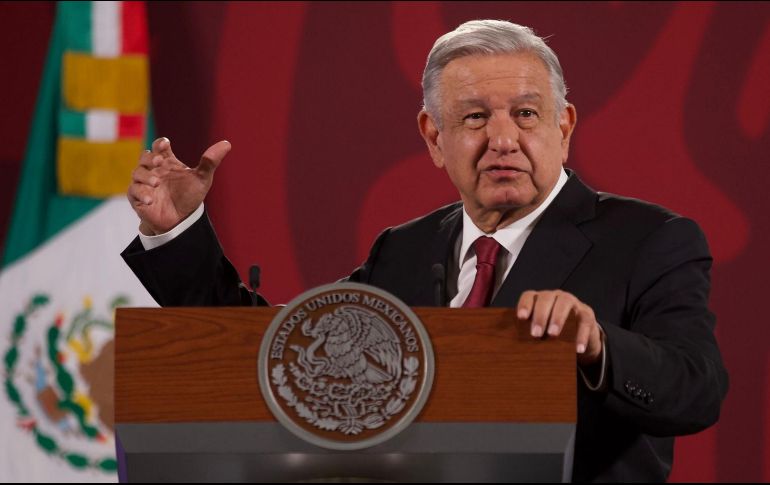 El Presidente López Obrador hizo un llamado a la población a no caer en psicosis por las recientes intoxicaciones en adolescentes de bachilleres en diferentes entidades de país. SUN/ G. Espinosa
