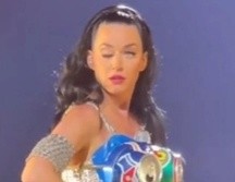 Parecía que el ojo de Katy Perry dejó de funcionar. ESPECIAL