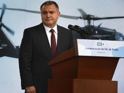 López Obrador acusó que el juicio por narcotráfico en contra del exsecretario de Seguridad del expresidente Felipe Calderón, Genaro García Luna, está tardando muchísimo. EFE / ARCHIVO