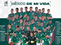 El 14 de noviembre se dará a conocer la lista oficial de 26 jugadores que participarán en la Justa Mundialista. TWITTER / @miseleccionmx