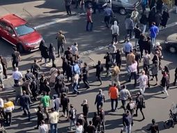 Varias protestas han tenido lugar en Irán desde la muerte el 16 de septiembre de la joven iraní Mahsa Amini. AP