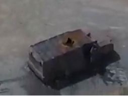 Ante la situación, algunos habitantes del ejido de Santa Rosalía en Camargo han abandonado sus hogares. ESPECIAL/CAPTURA DE VIDEO