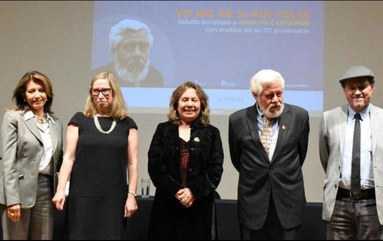 Adolfo Castañón comentó que más que un homenaje, “este reconocimiento es como un alto en el camino y, para un caminante, un alto en el camino es un momento de pausa, un paréntesis