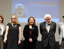 Adolfo Castañón comentó que más que un homenaje, “este reconocimiento es como un alto en el camino y, para un caminante, un alto en el camino es un momento de pausa, un paréntesis