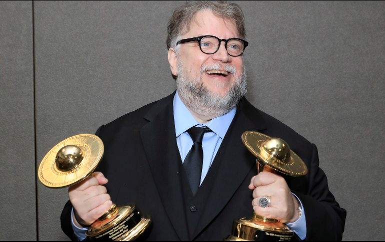 Recientemente, Guillermo del Toro ganó dos premios Saturn por el filme Nightmare Alley. EFE/N. Prommer