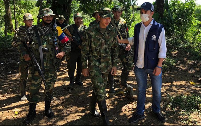 El acuerdo de paz firmado en 2016 tiene como objetivo reintegrar a la sociedad civil a exintegrantes de guerrillas en Colombia. SUN/ ARCHIVO