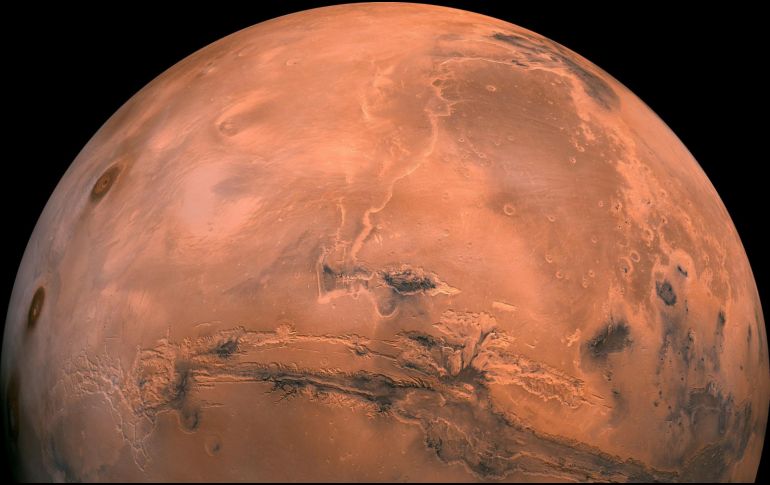 La misión InSight aporta una mirada nueva a lo que se sabía de Marte, además de confirmar con su estudio sísmico que el planeta está bien vivo, aunque no veamos ningún volcán activo. EFE/ARCHIVO