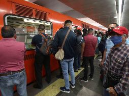 El Metro exhorta a denunciar ante el personal de seguridad asignado a los andenes cualquier tipo de agresión que ocurra al interior de las instalaciones. SUN / ARCHIVO