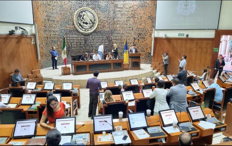 Estas modificaciones aún deben ser votadas en sesión del pleno del Congreso estatal. EL INFORMADOR/ARCHIVO