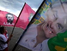 Lula, quien busca su tercer mandato tras gobernar entre 2003 y 2010, ganó la primera vuelta el 2 de octubre con el 48% de los votos. AP/E. Peres