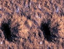 Los investigadores estiman que el meteorito debía tener unos 12 metros. ESPECIAL/NASA