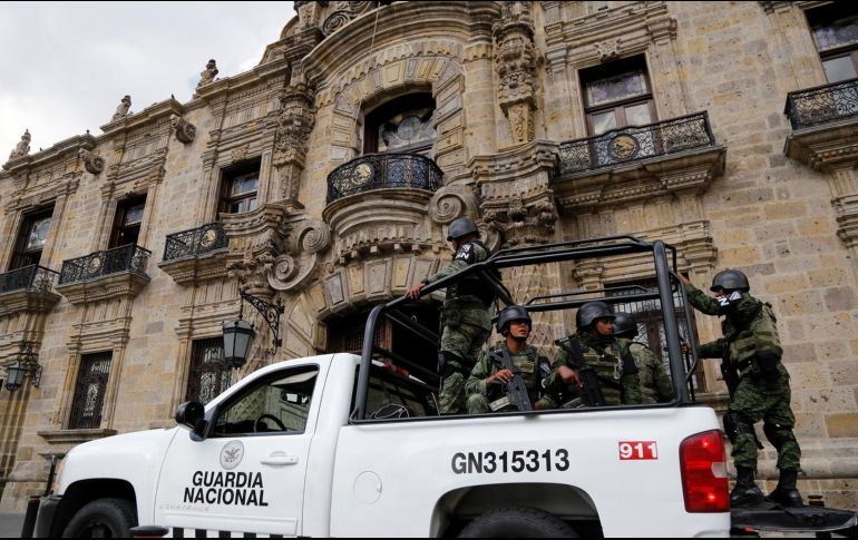 Participarán el Ejército Mexicano, la Guardia Nacional, la Policía Estatal, la Policía Vial, la Fiscalía Estatal, la Policía Metropolitana y las comisarías del Área Metropolitana de Guadalajara. EFE/ARCHIVO