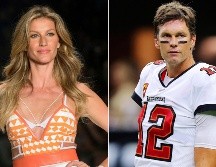 Tom Brady y Gisele Bündchen, una de las parejas más famosas de la farándula. AP