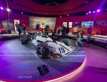 El Yardley BRM P153 de Pedro Rodríguez con el que ganó en Gran Premio de Bélgica de 1970. EL INFORMADOR / P. Gallardo