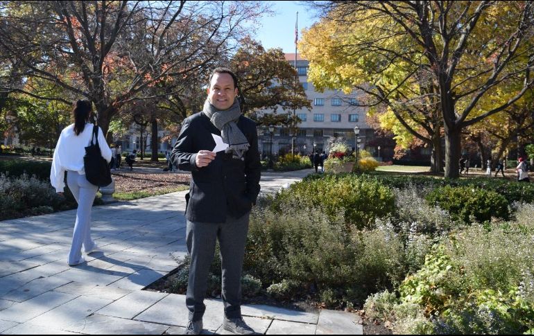 El senador Clemente Castañeda, coordinador del Grupo Parlamentario de Movimiento Ciudadano en el Senado. ESPECIAL