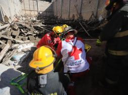 De los 11 lesionados, siete necesitaron ser trasladados a puestos de socorros. ESPECIAL