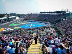 La afición fue una parte importante durante las pruebas de clasificación en donde Sergio Pérez terminó en el cuarto lugar. IMAGO7