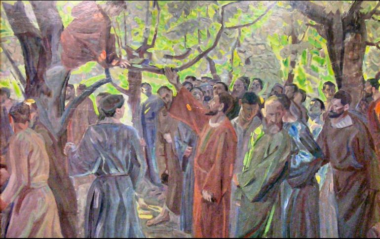 WIKIPEDIA/«Cristo y Zaqueo», de Niels Larsen Stevns