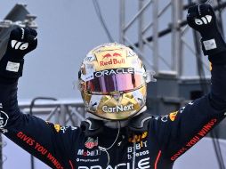 Max Verstappen buscará ampliar ese récord cuando la Fórmula Uno viaje al Gran Premio de Brasil. AFP/R. ARANGUA
